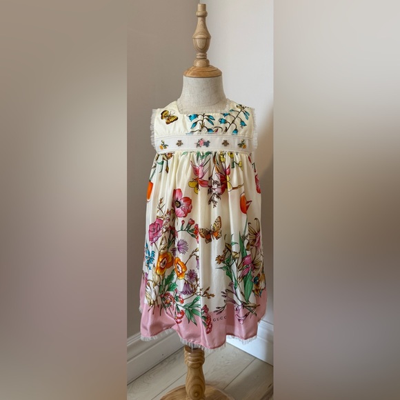 gucci floral embroidered dress CELESTIAL MIDI DRESS – antisocialsocialclub54.com
